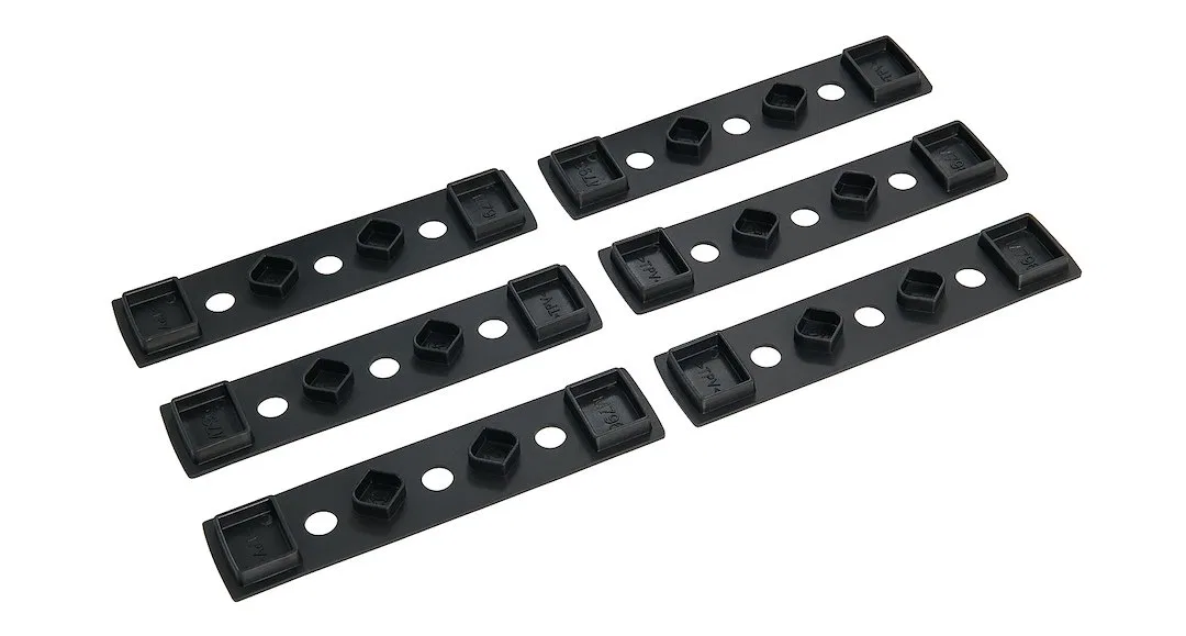 QMFK05 – RHINO RACK Roof Rack Mounting Kit Hardware, Rubber Base Used With Rhino Rack's RLT600 Roof Rack Mounting Kit...